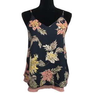 Sienna Sky Multicolor Floral Camisole Pullover Top - Size Small